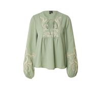 VERO MODA Chemisier 'NORA' beige / vert clair, Taille S