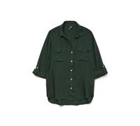 VERO MODA VMBUMPY L/S Shirt New Noos Blouse, Vert pin, L Femme