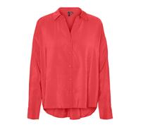 VERO MODA Chemisier 'Queeny' rouge feu, Taille M