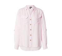 VERO MODA Chemisier 'VMBumpy' rose clair / blanc, Taille S