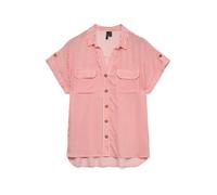 VERO MODA Chemisier 'VMBUMPY' rouge / blanc, Taille S