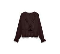 VERO MODA Chemisier 'VMDORA' brun foncé, Taille M