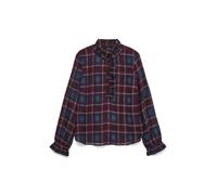 VERO MODA Chemisier 'VMEMILIE' bleu / lie de vin, Taille XS