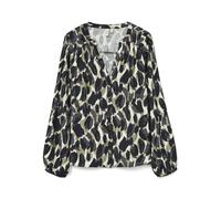 VERO MODA Vmfanini L/S T-Shirt WVN Btq GA, Bleu Sarcelle, XS Femmes