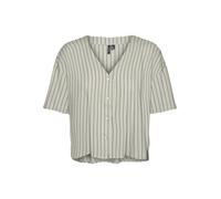 VERO MODA Chemisier 'VMJESMILO' gris clair / noir, Taille S