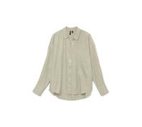 Vero Moda Melaney Queeny Long Sleeve Shirt Beige M Femme