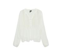 VERO MODA Chemisier 'VMMenny' blanc, Taille L