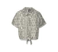 VERO MODA Chemisier 'VMMENNY' écru / noir, Taille S