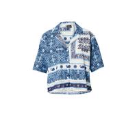 VERO MODA Chemisier 'VMMILAN OMIA' bleu marine / bleu clair / blanc, Taille XS