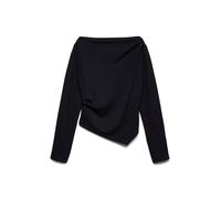 Vero Moda Mille Boatneck Long Sleeve T-shirt Noir S Femme