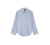 VERO MODA Chemisier 'VMOdona' bleu clair / blanc, Taille M