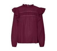 VERO MODA Chemisier 'VMTRINE' lie de vin, Taille L