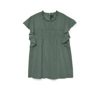 VERO MODA Chemisier 'VMTRINE' vert foncé, Taille M