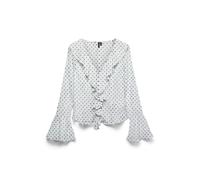 VERO MODA Chemisier 'VMWillow' gris / noir / blanc, Taille XS