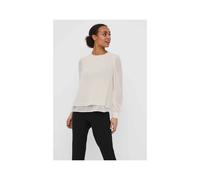 vero moda chemisiers et blouses femme de couleur beige 34