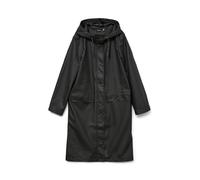 VERO MODA Coated Coat Manteau Enduit Vmmalou Noos, Noir, M Femmes