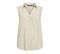 Vero Moda Curve Chemisier 'VMCMYMILO' greige, Taille 5XL