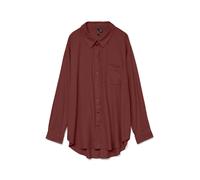 Vero Moda Curve Chemisier 'VMCMymilo' rouge rouille, Taille 4XL
