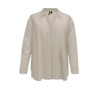 Vero Moda Curve Chemisier 'VMCMymilo' taupe, Taille XXXL