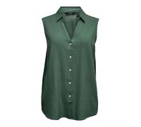 Vero Moda Curve Chemisier 'VMCMYMILO' vert foncé, Taille 6XL