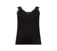 VERO MODA Vmcrosa SL Top JRS Cur, Noir, S Femmes
