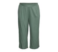 Vero Moda Curve Pantalon à pince 'VMCMYMILO' vert foncé, Taille 48