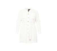 Vero Moda Curve Robe-chemise blanc, Taille 50