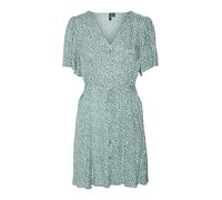 Vero Moda Curve Robe-chemise 'VMCALBA' kaki / blanc, Taille 46