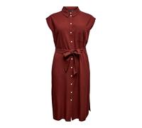 Vero Moda Curve Robe-chemise 'VMCMymilo' rouge foncé, Taille 50