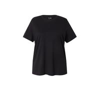 VERO MODA CURVE Vmpaulina SS T-Shirt GA JRS Noos Cur - Grande Taille, Noir, M