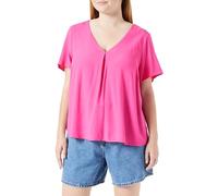 VERO MODA CURVE Vmbrit SS JRS Cur Top pour Femme, Rose, 48-50 Grande Taille