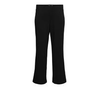 VERO MODA CURVE Vmcberlin Zamira MW Pantalon Large Cur - Grande Taille, Noir, 54W / 32L