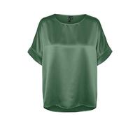 VERO MODA CURVE Vmcmerle 2/4 O-Neck Top WVN GA Noos Cur, Hedge Green, 46 Femme