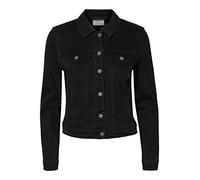 Vero Moda Curve Runa Slim Denim Jacket Noir 54 Femme