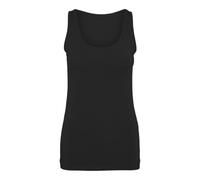 VERO MODA Débardeur Long Vmlulu JRS GA Noos pour Femme, Noir, L