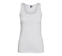 Vero Moda Débardeur Long Vmlulu JRS GA Noos pour Femme, Super Light Grey Melange, M