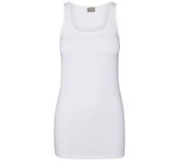 Vero Moda Débardeur Long Vmmaxi My Soft Noos pour Femme, Blanc Vif, Taille 3XL