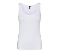 Vero Moda Débardeur VMLULU SL Noos, Blanc éclatant., M