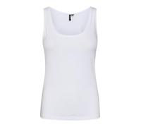 Vero Moda Débardeur VMLULU SL Noos, Blanc éclatant., S