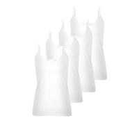 VERO MODA Débardeur Vmmaxi My Soft V Singlet Noos pour Femme, Blanc (4 x Blanc Lumineux), M