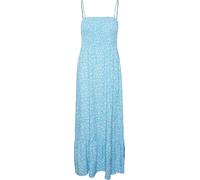 Vero Moda Easy Joy Smock Robe longue sans manches Bleu S Femme Bleu S