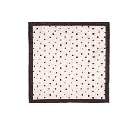 VERO MODA Écharpe 'VMMIA' crème / chocolat, Taille One Size