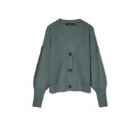 Vero Moda Femme Cardigan Vmlea Ls V-neck Cuff Cardigan Noos, Baume Green, L