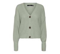 Vero Moda Femme Cardigan Vmlea Ls V-neck Cuff Cardigan Noos, Desert Sage, M