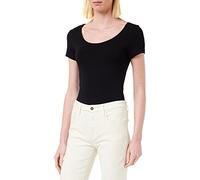 Vero Moda Femme Hauts Vmmaxi My Ss Soft U-neck Noos, Noir, L