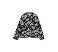 VERO MODA Veste mi-saison noir / blanc, Taille XL