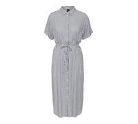 VERO MODA Robe-chemise 'VMBumpy' marine / blanc, Taille 38