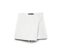 Vero Moda Femme Skort Vmmelina Hw Noos Jupe-Short, Blanche-Neige, XL EU