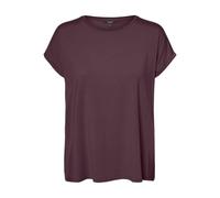 VERO MODA Femme Vmava Plain Top GA JRS Noos T-Shirt, Vin, XS EU