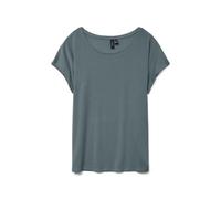 VERO MODA Femme Vmava Plain Top JRS Noos T-Shirt, North Atlantic, S EU